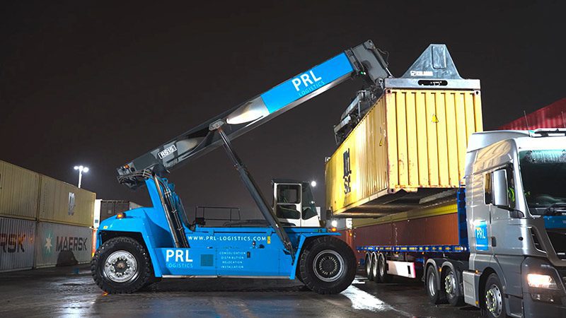 PRL Logistics Container Storage