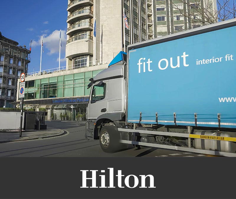 Fit Out UK working with Hilton