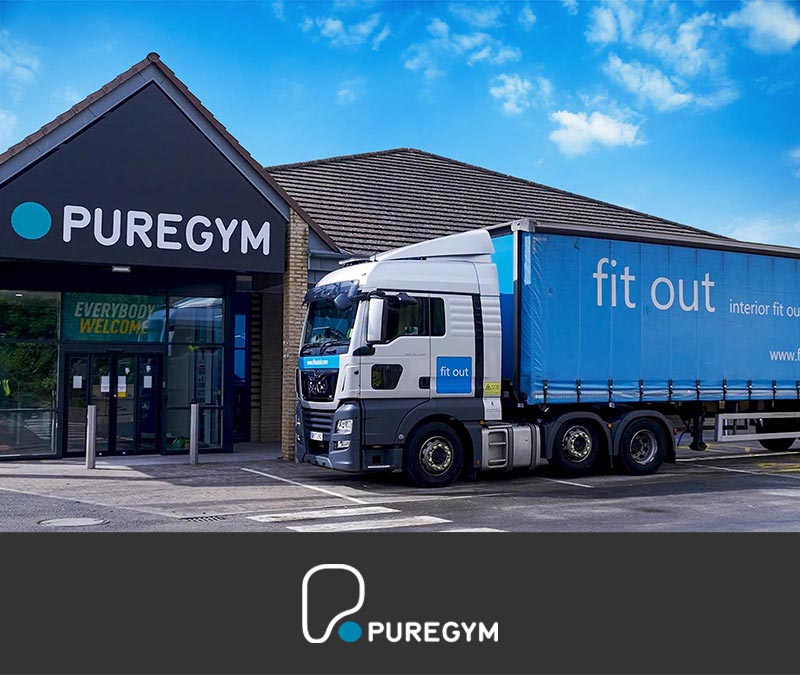 Fit Out UK working with PureGym